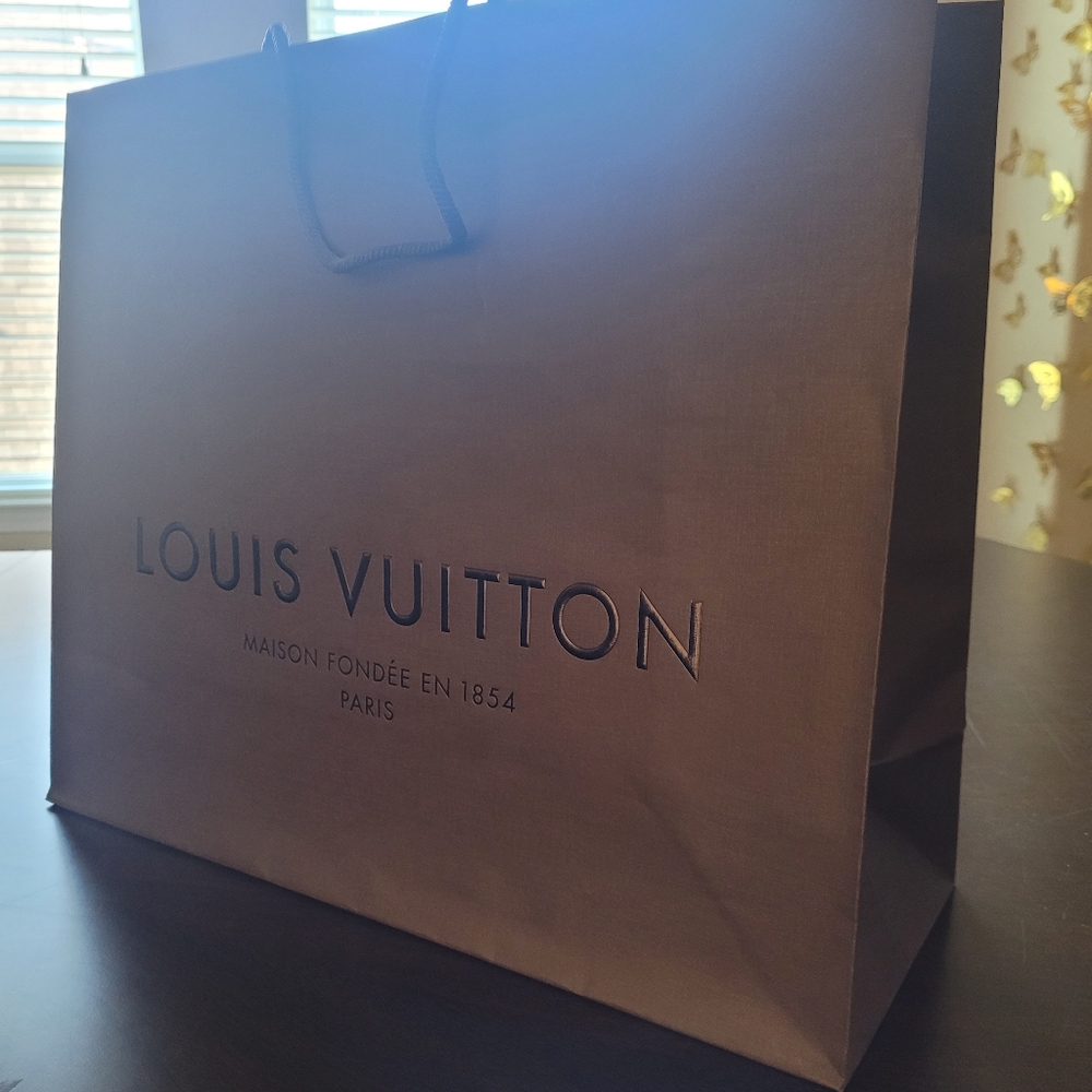Louis Vuitton shopping bag